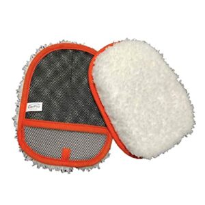 CARPRO Hand Wash Microfiber Mitt - Plush Microfiber Car Wash Mitt, Scratch Free & Swirl Free Car Wash Kit Essential - (Pack of 1)