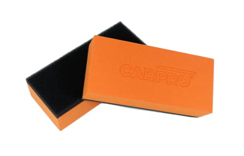 CARPRO CQUARTZ Applicator Ceramic Coating: CQUARTZ Coatings Including DLUX, SiC, CQUARTZ UK 3.0, CQUARTZ Leather - 3.5" (2 Pack)