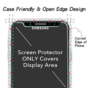 KATIN [2-Pack] For Samsung Galaxy J7 2017, J7 Prime, J7 Perx, J7 Sky Pro, J7 V, J7 Perx Tempered Glass Screen Protector No-Bubble, 9H Hardness, Easy to Install