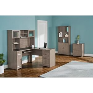 Realspace® Magellan 58"W Hutch for Corner/L-Desk, Gray