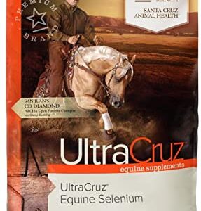 UltraCruz Equine Selenium Yeast Supplement for Horses, 25 lb, Pellet (200 Day Supply)