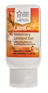 ultracruz - sc-516109 veterinary liniment gel for horses, 3 oz