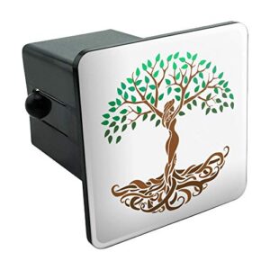 tree of life mother nature tow trailer hitch cover plug insert