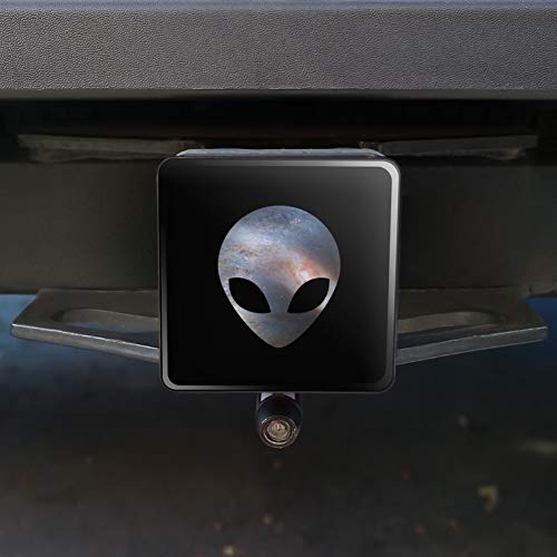 Alien Head in Space Tow Trailer Hitch Cover Plug Insert 2"