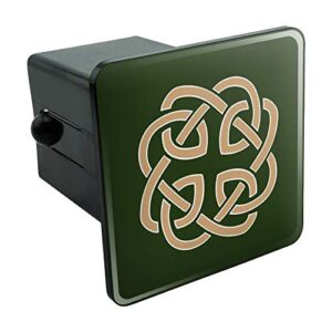 celtic knot love eternity tow trailer hitch cover plug insert 2"