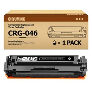 jc toner compatible toner cartridge replacement for crg-046a 046h for use with color laserjet mf731cdw mf733cdw mf735cdw printer(black,1-pack)
