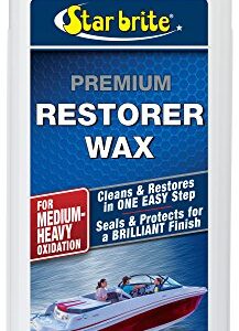 STAR BRITE Premium Restorer Wax - For Heavy to Medium Oxidation - 16 OZ (086016)