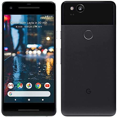 Google GA00139-US Pixel 2 64GB Just Black Verizon Wireless Smartphone