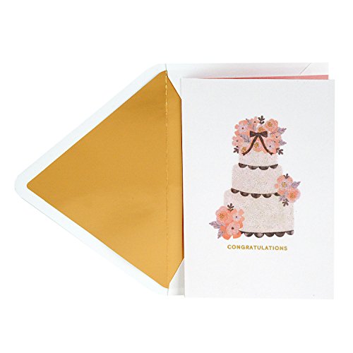 Hallmark Signature Wedding Greeting Card (Wedding Cake)