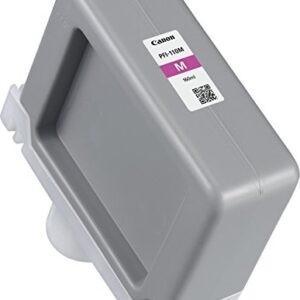 Canon PFI-110 160ml Magenta Pigment Ink Tank for imagePROGRAF TX-2000, TX-3000 and TX-4000 Printers