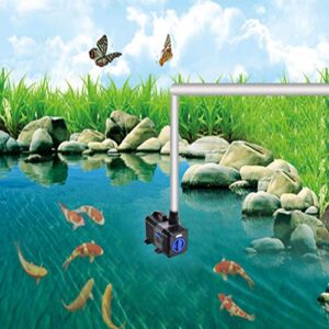 1375GPH Adjustable Flow Submersible Frequency Water Pump Aquarium Fish Pond Hydroponics