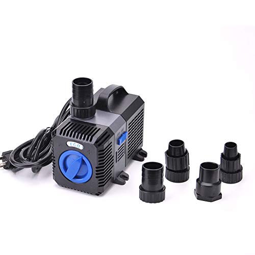 1375GPH Adjustable Flow Submersible Frequency Water Pump Aquarium Fish Pond Hydroponics