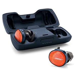 Bose SoundSport Free, True Wireless Earbuds, (Sweatproof Bluetooth Headphones for Workouts and Sports), Bright Orange