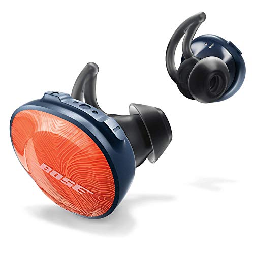 Bose SoundSport Free, True Wireless Earbuds, (Sweatproof Bluetooth Headphones for Workouts and Sports), Bright Orange