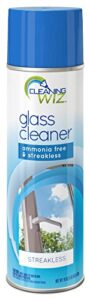 cleaning wiz glass cleaner, 19 fluid ounce (pack of 4)