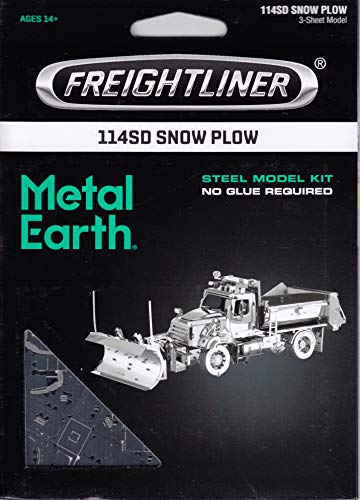 Metal Earth Freightliner Snow Plow 3D Metal Model Kit Fascinations