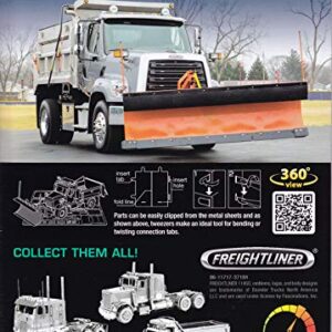 Metal Earth Freightliner Snow Plow 3D Metal Model Kit Fascinations