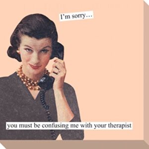 anne taintor sticky notes - therapist