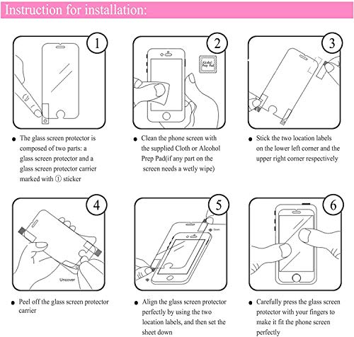 iPhone X Screen Protector, TANTEK Tempered Glass/Case Friendly Screen Protector for Apple iPhone X / 10 (2017) (3-Pack)