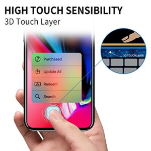 iPhone X Screen Protector, TANTEK Tempered Glass/Case Friendly Screen Protector for Apple iPhone X / 10 (2017) (3-Pack)