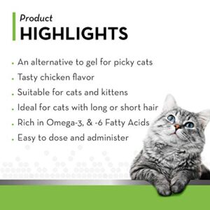 Tomlyn Laxatone Chicken-Flavor Hairball Remedy Chews for Cats and Kittens, 2-Pack