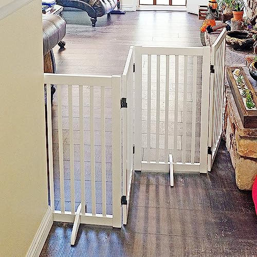 WELLAND Support Feet for 360 Degree Configurable Gate Collection, White, A Pair