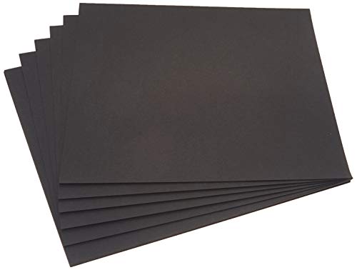 Black Cardstock - 12 x 12 inch - 100Lb Cover - 25 Sheets