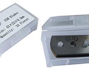 GLTL GSM Blades for Round Cutter, 1 Box of 24 Pieces