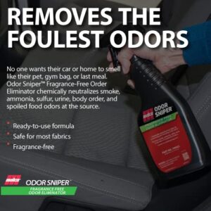 Malco Odor Sniper - Fragrance Free Odor Eliminator for Car Interiors / Penetrates Odors at the Source / Chemically Neutralizes Foul Scents in Your Vehicle / 1 Gallon (199001)