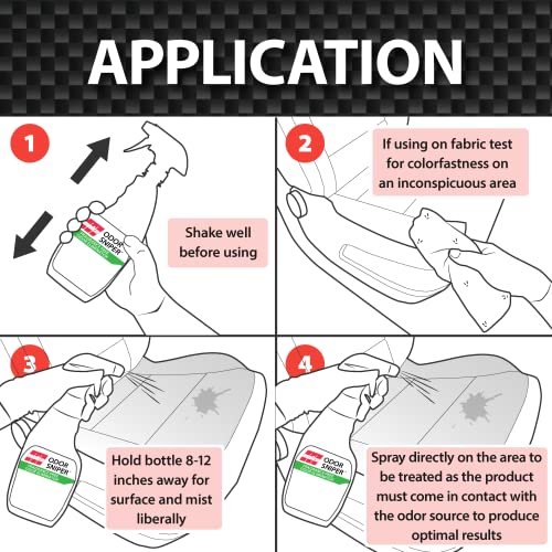Malco Odor Sniper - Fragrance Free Odor Eliminator for Car Interiors / Penetrates Odors at the Source / Chemically Neutralizes Foul Scents in Your Vehicle / 1 Gallon (199001)