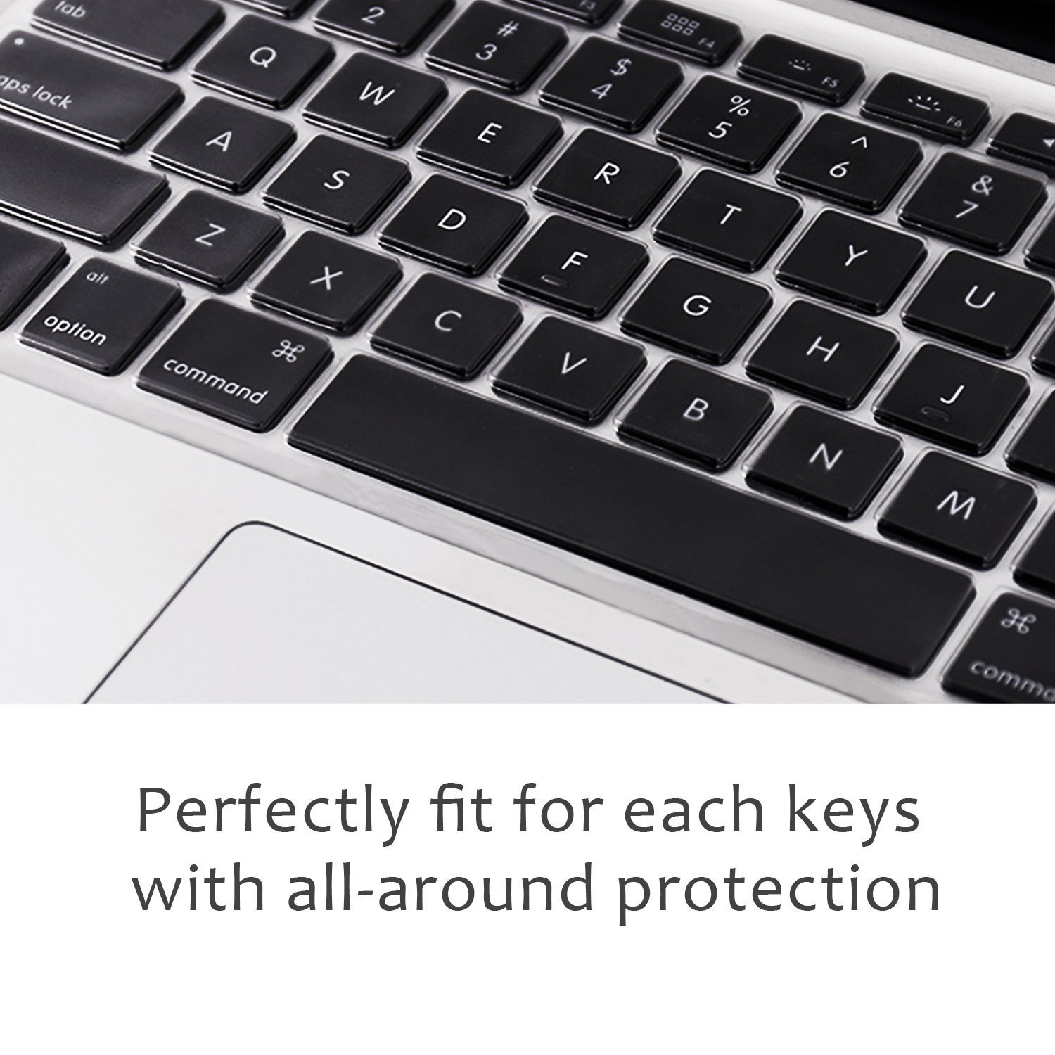 Premium Ultra Thin MacBook Keyboard Cover for Apple MacBook Pro 13 inch Model A1708 Without Touch Bar Only(with Function Keys, 2019-2016 Release), TPU