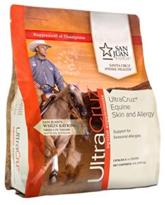 ultracruz equine skin and allergy supplement for horses, 4 lb., pellet, (31 day supply) (sc-516365)