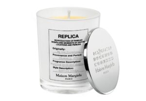 m (1) maison margiela 'replica' by the fireplace scented candle 5.82 oz