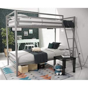 Novogratz 4146419N Maxwell Metal Bunk Bed, Twin