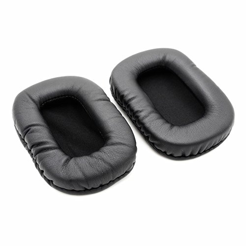 YunYiYi Replacement Ear Pads Earpads Pillow Foam Cushions Cover Cups Repair Parts Compatible with Mad Catz Tritton AX Pro & AX 720 Headphones Headset