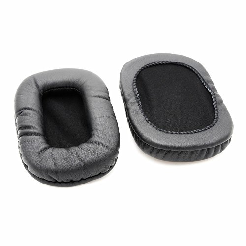 YunYiYi Replacement Ear Pads Earpads Pillow Foam Cushions Cover Cups Repair Parts Compatible with Mad Catz Tritton AX Pro & AX 720 Headphones Headset