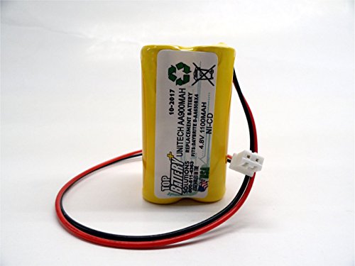 2pc Replacement Battery for Unitech Ni-CD AA900mAh 4.8V