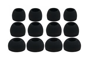 12pcs (all-b) 4s / 4m / 4l replacement ear adapters earbuds ear tips set compatible with sennheiser ie series, cx series, cxc series, cxl series, ocx series, mm series in ear earphones / headphones