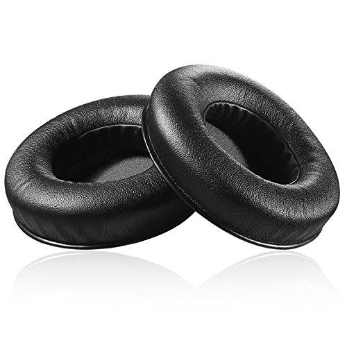 Kraken Earpads, JARMOR Replacement Memory Foam Ear Cushion Pad Cover for Razer Kraken V1 Headphone ONLY - Round (Black)