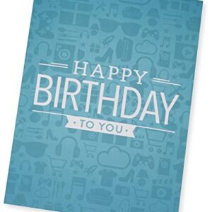 Amazon.com Gift Card in a Greeting Card (Birthday Icons Design)