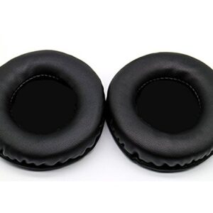 VEKEFF Replacement Earpads Ear Pads Cushion for HESH 2 HESH2 HESH 2.0 NBA Headphones Earphone (Black)