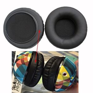 VEKEFF Replacement Earpads Ear Pads Cushion for HESH 2 HESH2 HESH 2.0 NBA Headphones Earphone (Black)