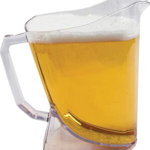 Carlisle FoodService Products PPP60 Perfect Pour Shatter-Resistant Beer Pitcher, 60 oz.