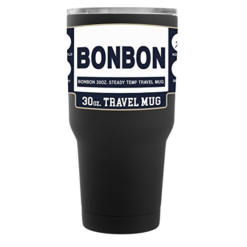 BonBon 30oz Travel Mug Vacuum Insulated Cup (Flat Black)