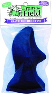 from the field fft123 frank the hemp fish with silver vine cat toy