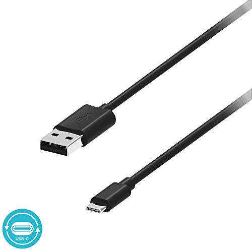 Motorola [3.3ft Cable] Essentials OEM SKN6473A USB-A 2.0 to USB-C (Type C) Data/Charging Cable for Moto G Power/Play/Pure/Stylus 5G, G7, One 5G Ace, Edge, Edge+ - Single