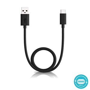 Motorola [3.3ft Cable] Essentials OEM SKN6473A USB-A 2.0 to USB-C (Type C) Data/Charging Cable for Moto G Power/Play/Pure/Stylus 5G, G7, One 5G Ace, Edge, Edge+ - Single