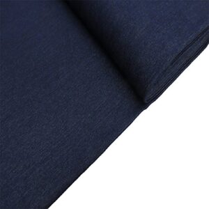 Denim Fabric, 62-64 Inches Wide, 100% Cotton, Over 100 Yards in Stock - 5 Yard Bolt - Indigo Denim