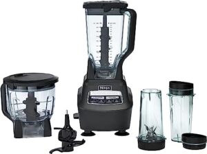 ninja mega kitchen system (blender, processor, nutri ninja cups) bl770 (renewed)