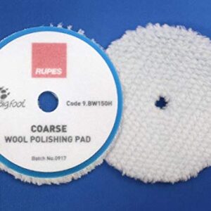 Rupes BigFoot Coarse Wool 5.75" Orbital Polishing Pad